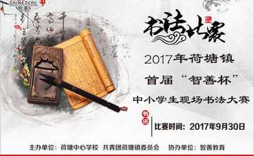 2017年荷塘镇“智善杯”中小学生书法比赛优秀作品人气评比